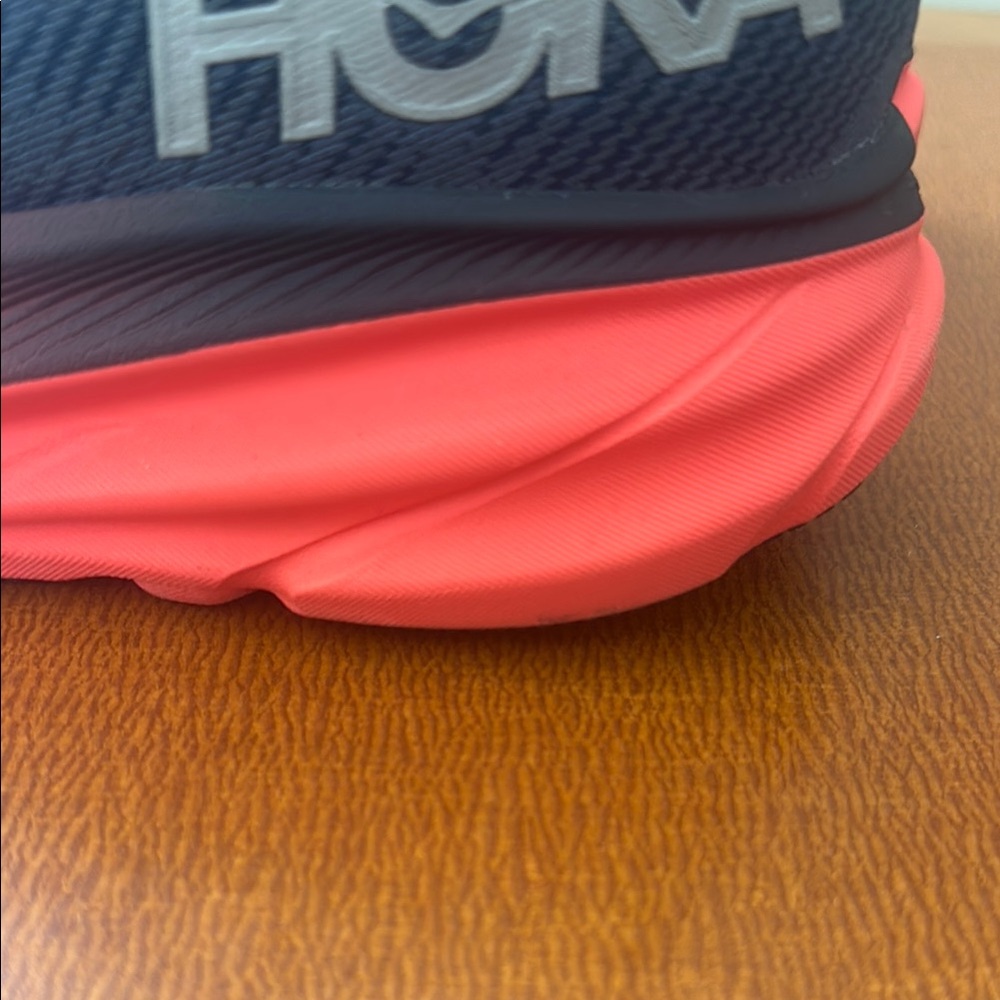 Hoka Clifton 9 Women's Sneakers in Blue & Pink size 9 - Picture 4 of 14